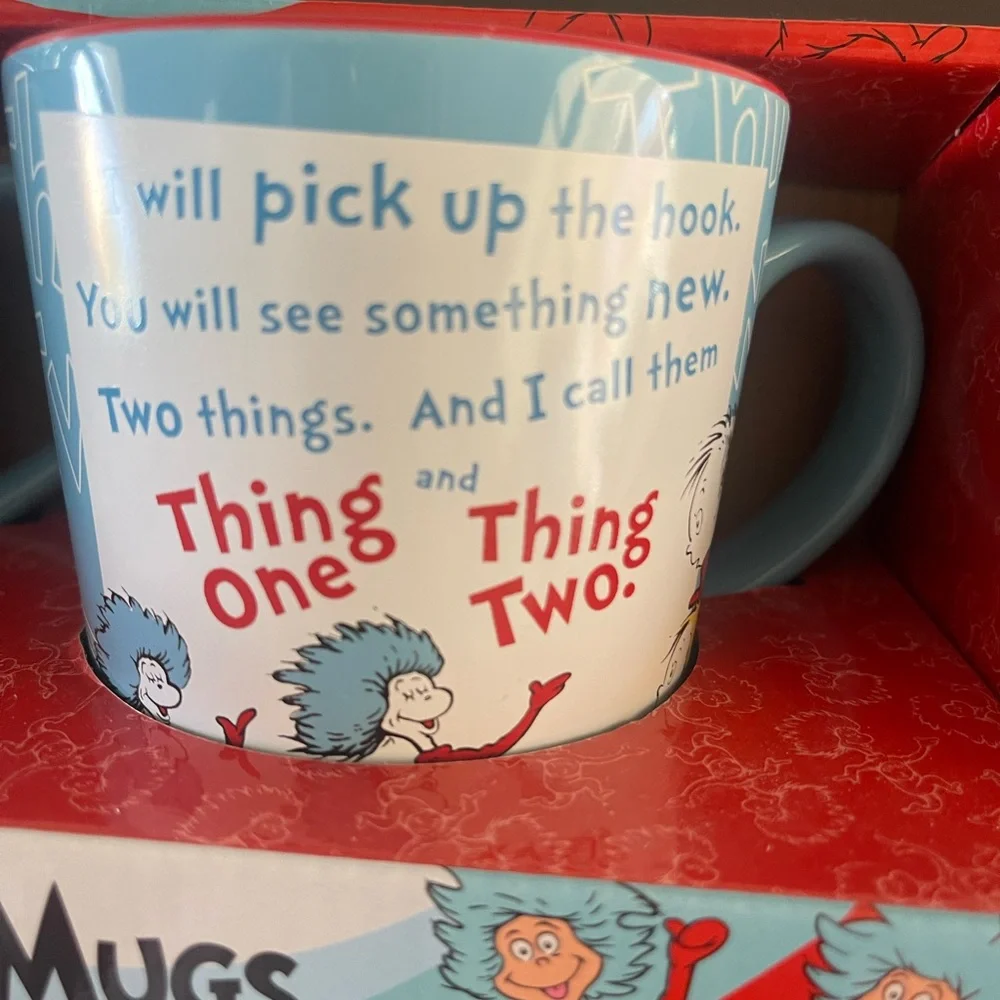 New Dr Seuss Collectors mugs or children’s mugs brand‎ new in box ❤️💙